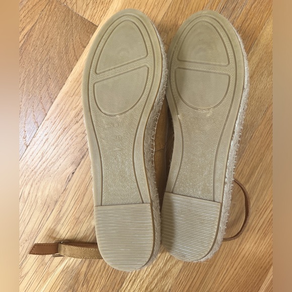 Anthropologie | Suede Espadrille Flats with Ankle Strap - Picture 6 of 8